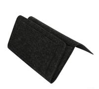 Felt Bedside Pocket Organizer for Storage Hanging Storage Bag for Bedside, Sofa, Desk, and Living Room (Black)