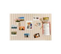 Felt Board 70 x 50 cm, 0,9 cm Thick Decorative Felt Pin Board with Nano Adhesive, Large Wall Decor Bulletin Board for Bedroom Living Room Study Office Flower Shop Classroom (Camel, 70 * 50cm)