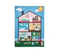 Felt Board Story Sets - Portable Storytelling Activity | Game Learning Sensory Toy for Develop Skills School Travel Aged 3+ Boy Girl Home Home Playtime Preschoolers