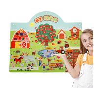 Felt Board - Storytelling Felt Wall Activities | Interactive Learning Educational Toy | Preschool Classroom Home Playset for Kids Boys Girls - Creative Story Board Toys Gift