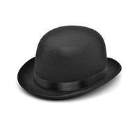 Felt Bowler's Hat in Black-S