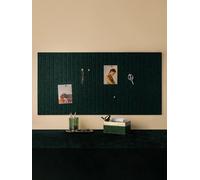 Felt Bulletin Board,Felt Wall Tiles with Push Pin and Safe Removable Adhesive Tabs,Self Adhesive Pin Board Wall Tiles for Photos Memos,Cork Panels (Black)