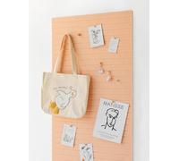 Felt Bulletin Board,Felt Wall Tiles with Push Pin and Safe Removable Adhesive Tabs,Self Adhesive Pin Board Wall Tiles for Photos Memos,Cork Panels (Orange)