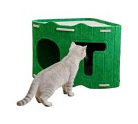 Felt Cat Bed - Semi-Closed House for Pets - Comfortable and Spacious Cabin for Puppies and - for Indoor Outdoor Winter Travel Home Apartment