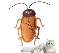 Felt Cat Toy Catnip Realistic Cute Kitten Cockroach Toy, Realistic Cute Kitten Cockroach Toy, Realistic Simulation Interactive Kitten Chew Toy