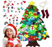 Felt Christmas Tree for Toddlers, Felt Christmas Tree for Kids, Toddler Felt Christmas Tree, Oversized Felt Christmas Tree, Diy Felt Christmas Tree for Kids, Montessori Christmas Tree for Toddlers