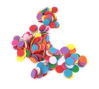Felt Circles Round Felt Fabric Pads Applique Felt Patches Appliques Sprinkles Decoration Sewing Crafts Wedding Table Sprinkles 200 Sheets (Medium Size 2.5cm (500 Pieces))