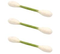 Felt Cotton Swabs Kitten Toy Teething Chew Interactive Kick Stick Soft Swabs Kitten Toy Replacement Catmint Chew Stick
