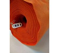 Felt Craft Fabric A Variety of Over 100 Colours Sold per metre 44" - 112cm Wide (Tiger Orange- Colour 80) (Half Metre)