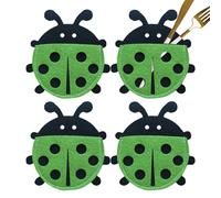 - Felt Cutlery Holder, Ladybird Shape Silver Cutlery Tableware Utensil Holder, Cartoon Spoon Protective Bag for Spoons, Chopsticks, Green, see description, See description