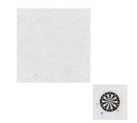 Felt Dart Board Wall Protection, 23.62Inch Square Foldable Surround Backing Tiles with Adhesive Pads, Thickness Felt Wood Grain Boards for Walls