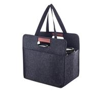 Felt Drink Carrier, Foldable & Portable Design, 20x12x28cm/7.87x4.72x11.02 Inches, Drink Carrier With Handle, Insulated D-rink Cad-dy, Versatile Everyday Use, For Daily Commute