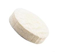 Felt Drum Beater Head for Bass Kick Pedal - Soft Wool Mallet Replacement for Smooth for jazz & Rock Sounds 3.4cm White