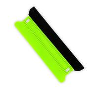 Felt Edge Squeegee, Large Vinyl Wrap Squeegee for Car Wrapping & Window Tinting, Plastic Wallpaper Smoother Tool for Bubble Free Application, Glass Cleaning (Green, 8.27in)