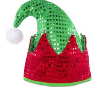 Felt Elf Hat with Jingle Bells - Ideal for Holiday Party Costumes, Perfect New Year Gift & Accessory