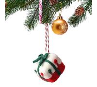 Felt Embellishments For Christmas Tree,3D Handmade Movable Pendant | Wool Felt Embellishments - For Friends Adults Children Holidays Gathering On Window Wall Inside Outside