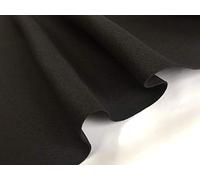 Felt Fabric Material Craft Plain Colours Polyester 102cm Wide (Sold by Meter) (Black)