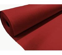Felt Fabric Plain Colour Polyester 3 Different Sizes: A4 Sheets/Half metre/Metre 90cm Wide (Wine Red, 6 x A4 Sheets)