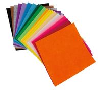 Felt Fabric Sheets, 20 Pcs Assorted Colors Felt Crafts for Crafts DIY Craftwork Sewing Patchwork Projects Decoration, 20 x 30 cm