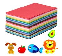 Felt Fabric Sheets for Crafts 40Pcs Coloured Felt Sheets 30 x 20 cm Patchwork Felts Material Felts Paper for Sewing and DIY Crafts,Christmas Ornament Craft(40 Colours)