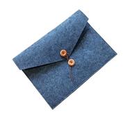 Felt File Bag 3pcs Wool Felt Document Pouch A4 Handheld File Folder Premium Business Archive Bag Storage Case(Grey)