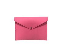 Felt File Bag 6pcs Felt Color-Block Stationery Pouch Document Holder Office Organizer File Folder(Pink;24 * 35)