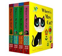 Felt Flaps Series 4 Books Collection Set By Ingela P Arrhenius (Where's Mr Owl?, Where's Mr Duck?, Where's Mrs Hen? & Where's Mrs Cat?)