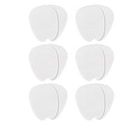 Felt Forefoot Pads 6 Pairs White Ball-of-Foot Cushions | Cushioning Effect, Comfortable Support, Multi-use Inserts, Compact Pack for Everyday Wear