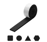 Felt Furniture Pads - 5mm Thick Floor Protector Self-Adhesive Black Heavy Duty Felt Tape 3cm x 1m (1 Strip) - Cut-to-Fit Strip for Chair, Table & Sofa Legs - Protects Wood, Tile, Laminate Floors