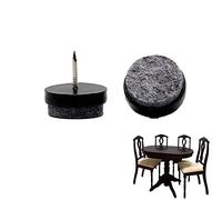 Felt Furniture Pads for Chair Legs | 20 Furniture Pads, Furniture Cushions, Chair Leg Cushions for Wooden Tables, Curiosities Cabinets, Chairs, Chests