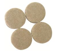 Shepherd - Felt Gard 38mm Round Felt Pads - Strong Adhesion, Floor Protection - Beige Set of 8