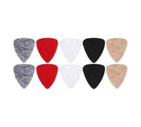 Felt Guitar Picks, Warm Mellow Tone,7.62x6.6x0.76cm, Classical Guitar Accessories, Ukulele Picks,Soft Grip Feel, For Beginners Professionals Music Lovers Concert Studio