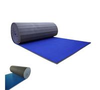 Felt Gymnastics Floor, Shock Absorption Taekwondo Mats, Collapse Flexi Roll Mats, Door Gymnastics Track Exercise Mats，Customisable Sturdy Foam Wrestling Mats(Blue)