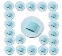 Felt Hair Band Pad, 2Inch Diy Hair Band Decor Base, for Making Tea Party Headbands Decorations Wedding Handmade DIY Hair Ornaments, Decor Base, Securely Glued Not Easy to Fall off (Bluea-20pcs)