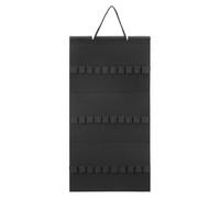 Felt Headband Holder Organizer - 30 Compartments, Hanging Hair Bow Storage Stand | 3-Row Elastic Band Bow Holder, Lightweight Felt Organizer For Women, Girls And Hair Accessories