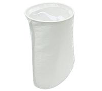 Felt Liquid Filter Socks 100 Micron 7 Inch Ring by 16 Inch Long Industrial Filter Bags - 1 Pack (100 Micron 7" x 16”)