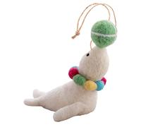 Felt Ornament Island Oasis Seal (H21)