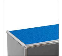 Felt Pads Suitable for USM Haller & Konektra Shelves - with Non-Slip Coating | Colour Coordinated | Many Sizes | Made in Cologne | (Navy, 48.5 x 48.5 cm)