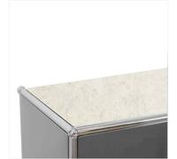 Felt Pads Suitable for USM Haller & Konektra Shelves - with Non-Slip Coating | Colour Coordinated | Many Sizes | Made in Cologne | (Linen, 33.5 x 33.5 cm)