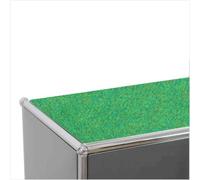Felt Pads Suitable for USM Haller & Konektra Shelves - with Non-Slip Coating | Colour Coordinated | Many Sizes | Made in Cologne | (Moss, 33.5 x 73.5 cm)