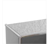 Felt Pads Suitable for USM Haller & Konektra Shelves - with Non-Slip Coating | Colour Coordinated | Many Sizes | Made in Cologne | (Fog, 48.5 x 48.5 cm)