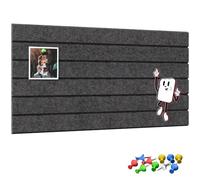 Felt Panel/Felt Noticeboard 60x30cm (Colour) + Free Push Pins