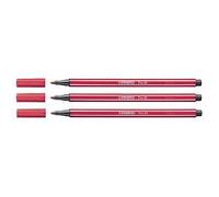 Felt pen stabilo pen 68/50 meters dark red | 1 pieceaa