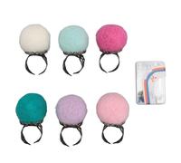 Felt Pin Cushion Rings Vintage Quilting Craft Pins Store Sewing Enthusiasts Lightweight Portable DIY On The Go (Light Colors)