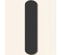 Felt Pinboard Bar Strips 20 Pushpins,Self-Adhesive Bulletin Board for Paste Notes Photos Schedules,Lightweight Felt Wall Tiles No Damage Wall (Black,30×80cm)