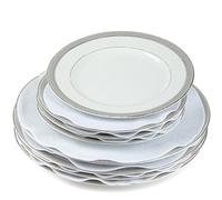 Felt Plate China Storage Dividers Protectors White Large Thick and Premium Soft 144 packs (72 pcs 7.5", 36 pcs 5" and 36 pcs 10.5")