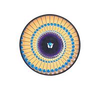 Felt Record Slipmat - Optical Illusion Design for Turntable | 12 Inch Felt Fabric with Anti-Static Coating, Smooth Pad for DJ Mixing, Scratch, Pro Audio Accessory