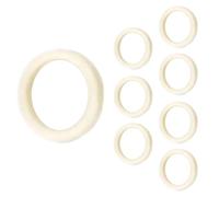 Felt Ring - Felt Washer, Replacement Gasket Ring for Sage, Felt Washing Machine Lower Burr for 8 Pieces Wool Ring Accessories Set
