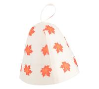 Felt Sauna Hat Sauna Hat Felt Material Absorbent Lightweight Breathable Portable Bathing Caps for Sports Outdoor Use Large Shower