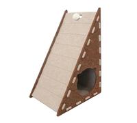 Felt Scratching Board for Cats, Vertical Integrated Scratching , Triangular Scratching Bed Made of Felt as a Climbing Wall for Home, Living Room and Outdoor Play